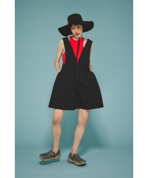 Short overalls ショートオーバーオール（つなぎ/オールインワン