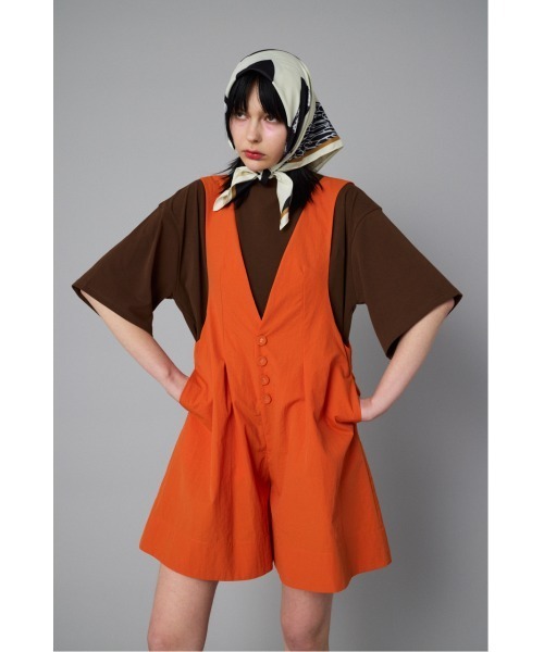 Short overalls ショートオーバーオール（つなぎ/オールインワン