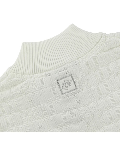ZOY（ゾーイ）の「WOMENS ロゴリンクスジャガード 長袖セーター（ニット/セーター・レディース・ネイビー/ホワイト・LARGE/SMALL/MEDIUM）」の7枚目の写真