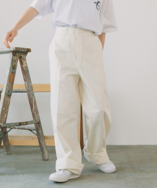 POP TRADING COMPANY Dickiesワイドパンツ　ワークパンツ セール】POP TRADING COMPANY/ポップトレーディングカンパニー