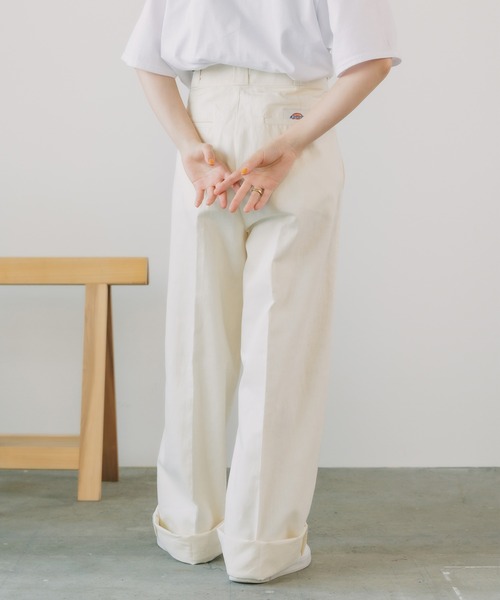 POP TRADING COMPANY Dickiesワイドパンツ　ワークパンツ セール】POP TRADING COMPANY/ポップトレーディングカンパニー