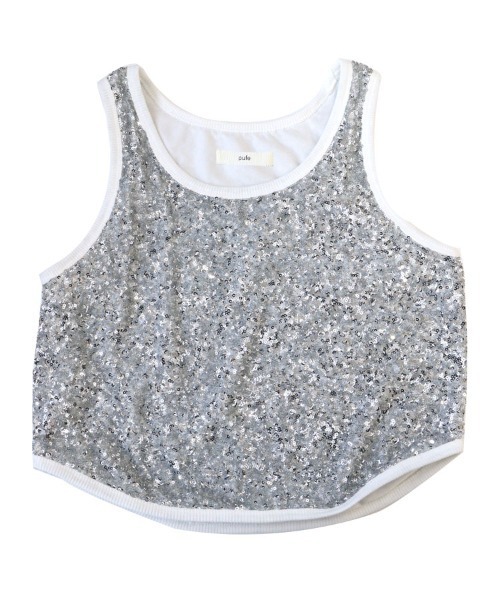 DONOBAN(ドノバン)の「スパンコールタンクトップ(タンクトップ・レディース・ブラック/シルバー・ONE)」の18枚目の写真