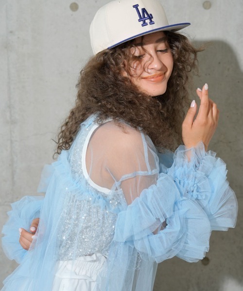 DONOBAN(ドノバン)の「スパンコールタンクトップ(タンクトップ・レディース・ブラック/シルバー・ONE)」の14枚目の写真