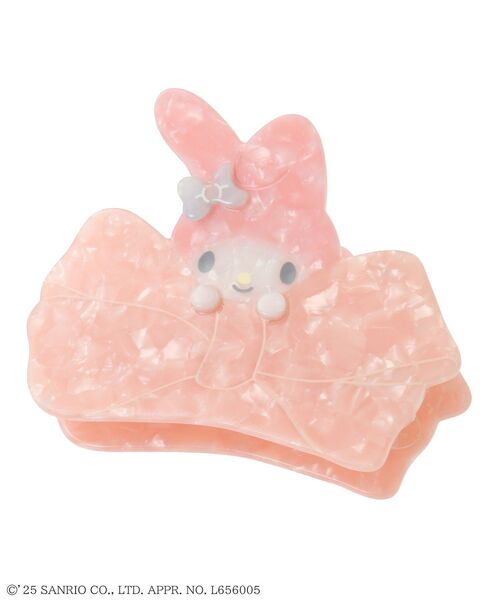 sanrio（サンリオ）の「マイメロディ ヘアクリップ（バレッタ/ヘアクリップ・レディース・ライトピンク・FREE）」の5枚目の写真