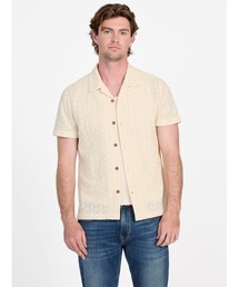 Guess | SS Wesley Crochet Resort Shirt 半袖シャツ(シャツ/ブラウス)