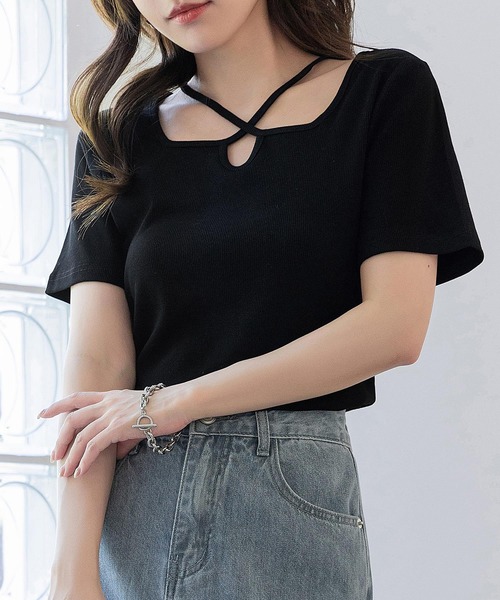 コッスィ〰️デコルテTシャツM.L2枚セット Tシャツ/カットソー｜トップス｜レディスファッション｜ONLINE