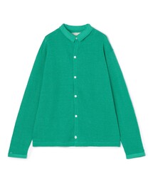 v::room（ヴィルーム）の「【別注】Ｖ::room ヘンプピケ ポロカラーシャツ（シャツ/ブラウス）」