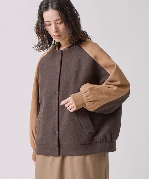 Kelen（ケレン）の「「KELEN / ケレン」デザインスタジアムジャンパー 
