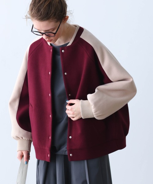 セール】「KELEN / ケレン」デザインスタジアムジャンパー（その他