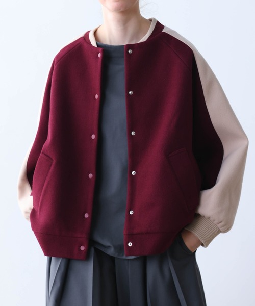 Kelen（ケレン）の「「KELEN / ケレン」デザインスタジアムジャンパー 