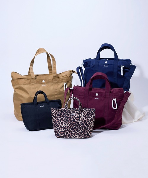 Breath TOPKAPI（ブレストプカピ）の「【Breath TOPKAPI】CHILLGO 保冷バッグ付き ショルダー付き ナイロン トートバッグ M / 撥水（トートバッグ・レディース・ブラック/ワイン/その他/ベージュ/ネイビー・FREE）」の9枚目の写真