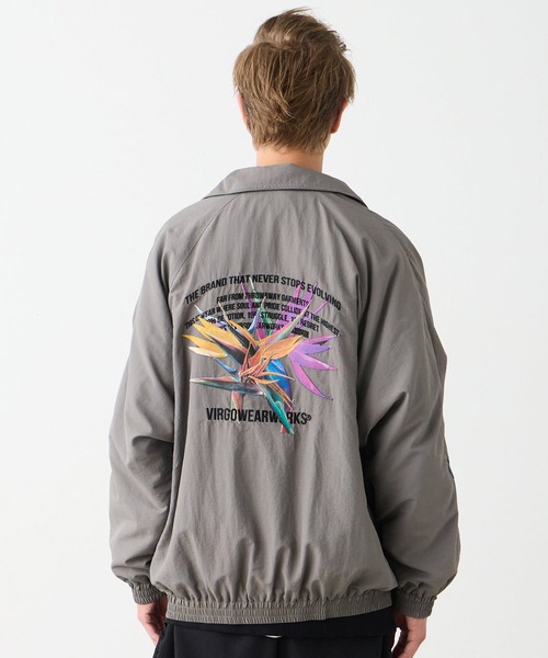 VIRGOwearworks（ヴァルゴウェアワークス）の「FLORA PANTHER REVERSIBLE JACKET（ナイロンジャケット・レディース・グレー/ブラック/パープル・2/3/4）」の18枚目の写真