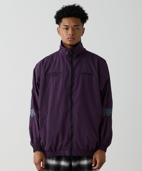 VIRGOwearworks（ヴァルゴウェアワークス）の「FLORA PANTHER REVERSIBLE JACKET（ナイロンジャケット・レディース・グレー/ブラック/パープル・2/3/4）」の22枚目の写真