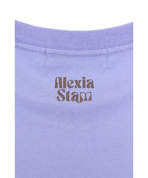 ALEXIA STAM（アリシアスタン）の「Sol Mate Tee /ソルメイトTee（Tシャツ/カットソー・レディース・ホワイト/イエロー/ブルー・FREE）」の10枚目の写真