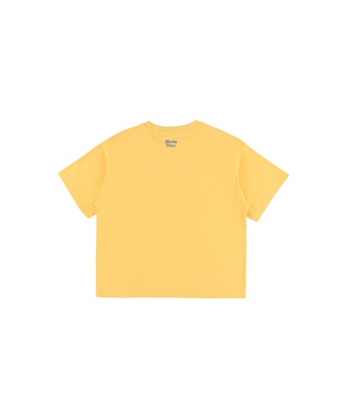 ALEXIA STAM（アリシアスタン）の「Sol Mate Tee /ソルメイトTee（Tシャツ/カットソー・レディース・ホワイト/イエロー/ブルー・FREE）」の7枚目の写真