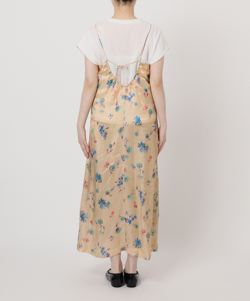 IENA LA BOUCLE（イエナラブークル）の「IENA LA BOUCLE ボタニカルプリントキャミソールドレス（ワンピース・レディース・ベージュ系その他・FREE）」の5枚目の写真