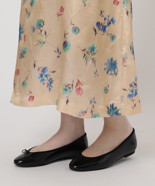 IENA LA BOUCLE（イエナラブークル）の「IENA LA BOUCLE ボタニカルプリントキャミソールドレス（ワンピース・レディース・ベージュ系その他・FREE）」の8枚目の写真