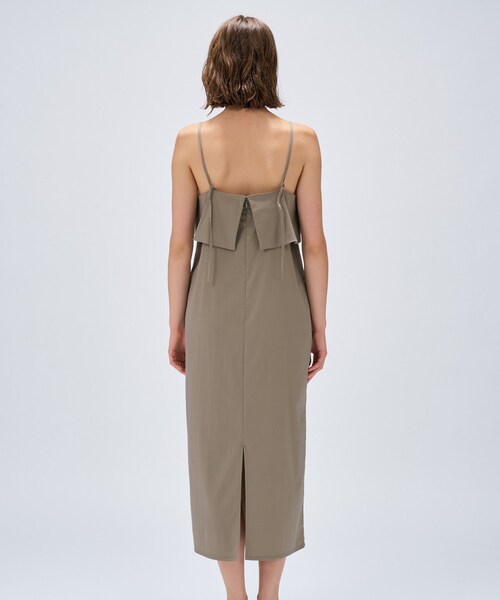 cloenc（クロエンス）の「【手洗い可】アイラインキャミワンピース（ワンピース・レディース・カーキ/ブラック・02）」の8枚目の写真