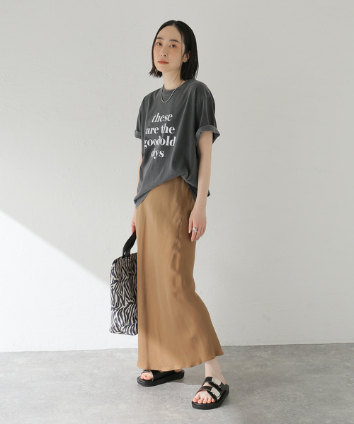 journal standard L'essage（ジャーナルスタンダードレサージュ）の「《追加2》【THESE ARE~】Tシャツ（Tシャツ/カットソー・レディース・ブラウン系その他/パープル/ホワイト/ブラック系その他・FREE）」の17枚目の写真