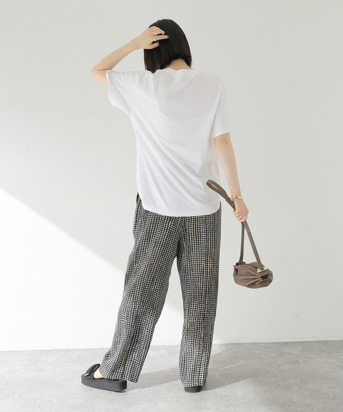 journal standard L'essage（ジャーナルスタンダードレサージュ）の「《追加2》【THESE ARE~】Tシャツ（Tシャツ/カットソー・レディース・ブラウン系その他/パープル/ホワイト/ブラック系その他・FREE）」の22枚目の写真