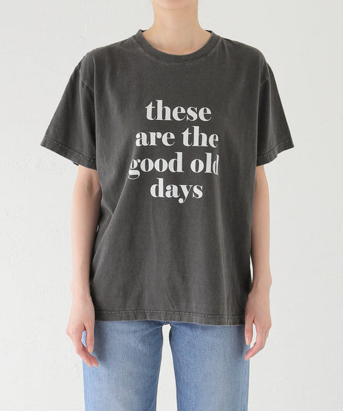 journal standard L'essage（ジャーナルスタンダードレサージュ）の「《追加2》【THESE ARE~】Tシャツ（Tシャツ/カットソー・レディース・ブラウン系その他/パープル/ホワイト/ブラック系その他・FREE）」の5枚目の写真