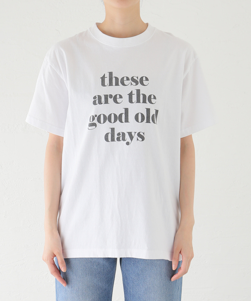 journal standard L'essage（ジャーナルスタンダードレサージュ）の「《追加2》【THESE ARE~】Tシャツ（Tシャツ/カットソー・レディース・ブラウン系その他/パープル/ホワイト/ブラック系その他・FREE）」の7枚目の写真