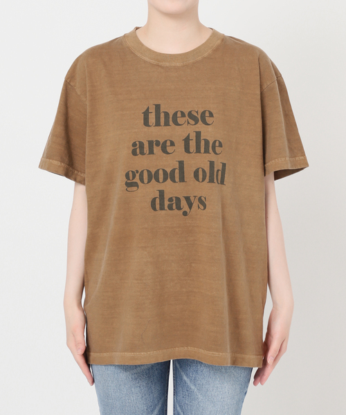 journal standard L'essage（ジャーナルスタンダードレサージュ）の「《追加2》【THESE ARE~】Tシャツ（Tシャツ/カットソー・レディース・ブラウン系その他/パープル/ホワイト/ブラック系その他・FREE）」の9枚目の写真