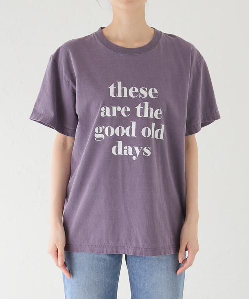 journal standard L'essage（ジャーナルスタンダードレサージュ）の「《追加2》【THESE ARE~】Tシャツ（Tシャツ/カットソー・レディース・ブラウン系その他/パープル/ホワイト/ブラック系その他・FREE）」の11枚目の写真