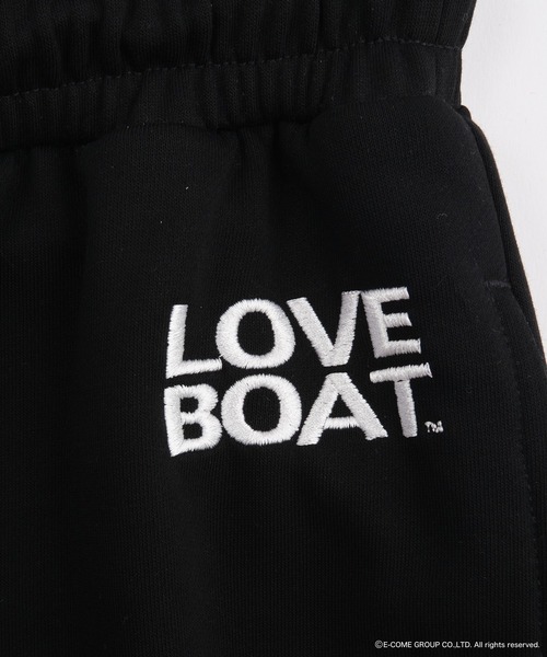 WEGO(ウィゴー)の「∴WEGO/【25年春夏新作】LOVE BOATコラボパンツ(スウェットパンツ・レディース・ブラック・FREE)」の12枚目の写真