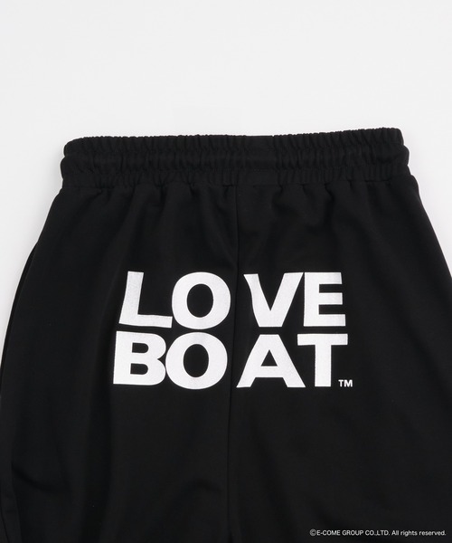 WEGO(ウィゴー)の「∴WEGO/【25年春夏新作】LOVE BOATコラボパンツ(スウェットパンツ・レディース・ブラック・FREE)」の15枚目の写真