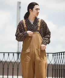 niko and...(jRAh)[niko and ...JEANS 2025AW]WIDE DENIM OVERALLS(Tybg/I[o[I[)