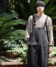 niko and...(jRAh)[niko and ...JEANS 2025AW]WIDE DENIM OVERALLS(Tybg/I[o[I[)