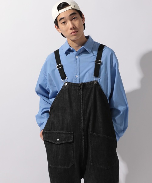 niko and JEANS 2025AW]WIDE DENIM OVERALLS（サロペット