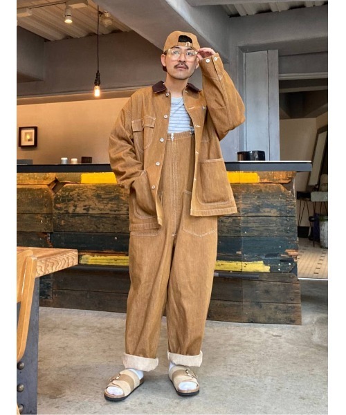 【新品】ニコアンドniko and ...JEANS 2025SSオーバーオール niko and（ニコアンド）の「[niko and JEANS 2025SS