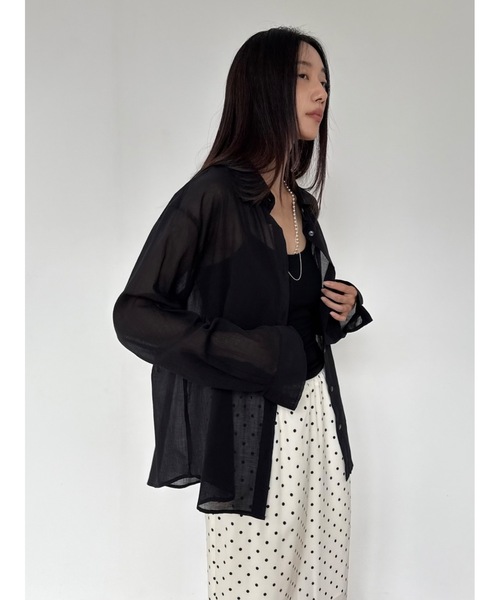 Didot.showroom(ディドット ショールーム)の「【DIDOT.】ドットロングSK(スカート・レディース・アイボリー/ブラック/ネイビー・FREE)」の17枚目の写真