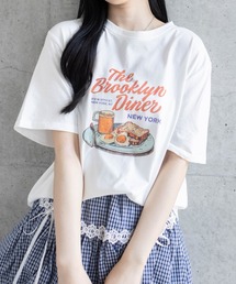 clear | グラフィックプリントTシャツ[カジュアル 夏 キャッチー]≪SS新作≫(Tシャツ/カットソー)