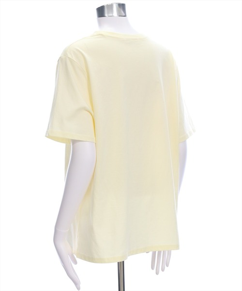clear（クリア）の「グラフィックプリントTシャツ[カジュアル 夏 キャッチー]（Tシャツ/カットソー・レディース・オフホワイト/イエロー/ブラウン・F）」の17枚目の写真