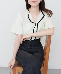 パフスリーブ」に該当するシャツ/ブラウス（ホワイト/白色系