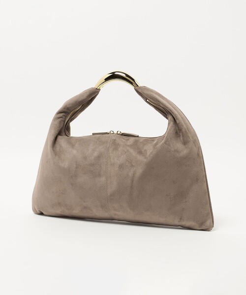 LE VERNIS（ル・ベルニ）の「＜LE VERNIS＞Sculpture triangle M/ショルダーバッグ（ショルダーバッグ・レディース・ブラック/グレー系・FREE）」の5枚目の写真