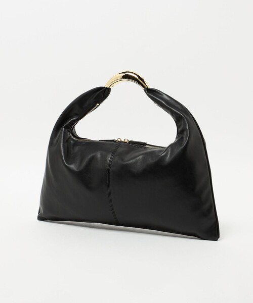 LE VERNIS（ル・ベルニ）の「＜LE VERNIS＞Sculpture triangle M/ショルダーバッグ（ショルダーバッグ・レディース・ブラック/グレー系・FREE）」の12枚目の写真