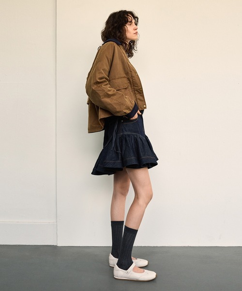 CHARLES & KEITH(チャールズ & キース)の「Jace ジェイス メリージェーン(スニーカー・レディース・オフホワイト/ブラウン・23cm/23.5cm/24.5cm/25cm)」の6枚目の写真