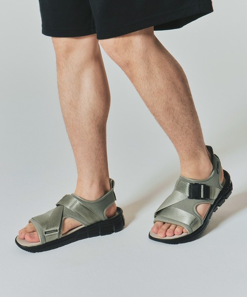 ASICS（アシックス）の「GEL-QUANTUM 90 SD / ゲルクォンタム 90 エスディー（サンダル・メンズ・グリーン系その他・29/22/28/27/26/25/24/23/30）」の17枚目の写真