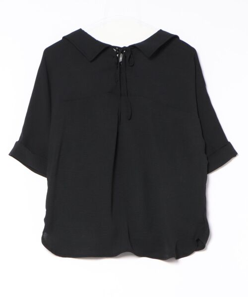 GORGE（ゴージ）の「《バックレースアップ×ゆる袖》フェミカジュトップス（シャツ/ブラウス・レディース・アイボリー/ブラック/チャコール/ボルドー/ブラウン・F）」の22枚目の写真