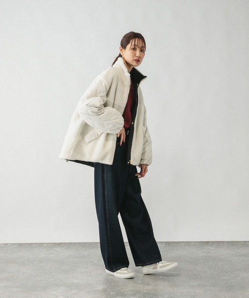 リバーシブルキルトブルゾン/497162（ブルゾン）｜GLOBAL WORK