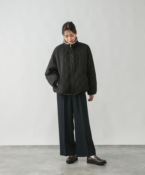 GLOBAL WORK（グローバルワーク）の「リバーシブルキルトブルゾン