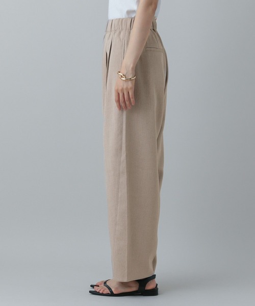 GLOBAL WORK（グローバルワーク）の「MATINEE LINE/リネンライクコクーンイージーパンツ/575119（その他パンツ・レディース・ナチュラル/ブラック/ダークブラウン・LARGE/MEDIUM）」の12枚目の写真