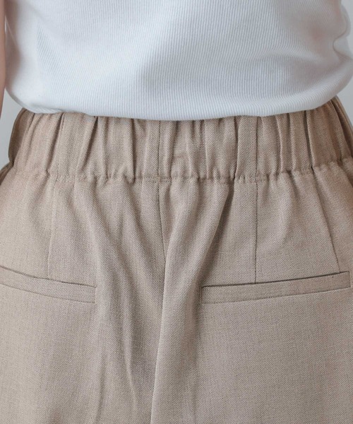 GLOBAL WORK（グローバルワーク）の「MATINEE LINE/リネンライクコクーンイージーパンツ/575119（その他パンツ・レディース・ナチュラル/ブラック/ダークブラウン・LARGE/MEDIUM）」の15枚目の写真