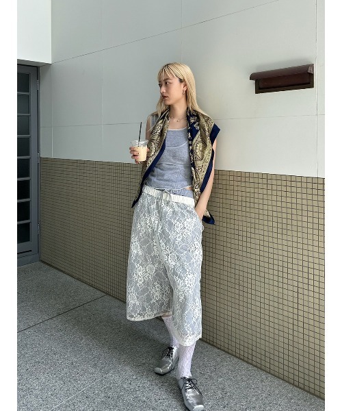 セール】FRENCH TERRY BUSTIER TANK（タンクトップ）｜ELCHELE