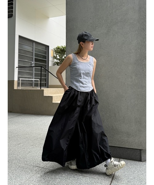 セール】FRENCH TERRY BUSTIER TANK（タンクトップ）｜ELCHELE