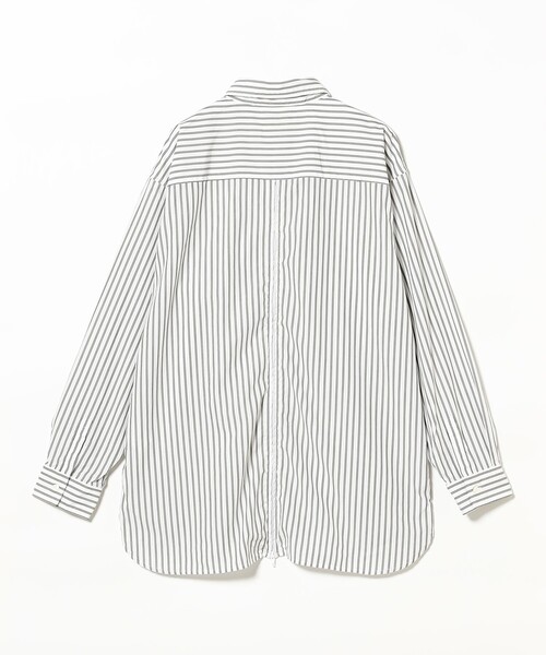 BEAMS（ビームス）の「ワイドフィット バックジップ シャツ（シャツ/ブラウス・メンズ・ホワイト/ブラウン・S/M/L/XL）」の13枚目の写真